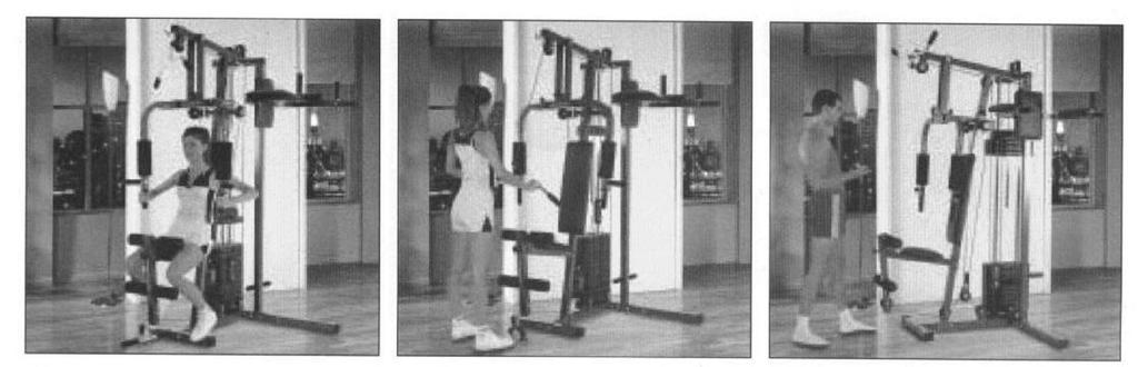 Fitness Türme gemeinsam.