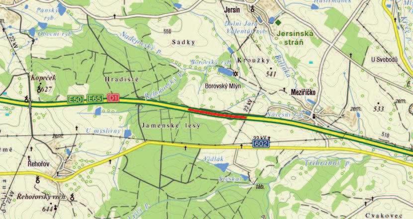 Úsek D1 (129 130 km)