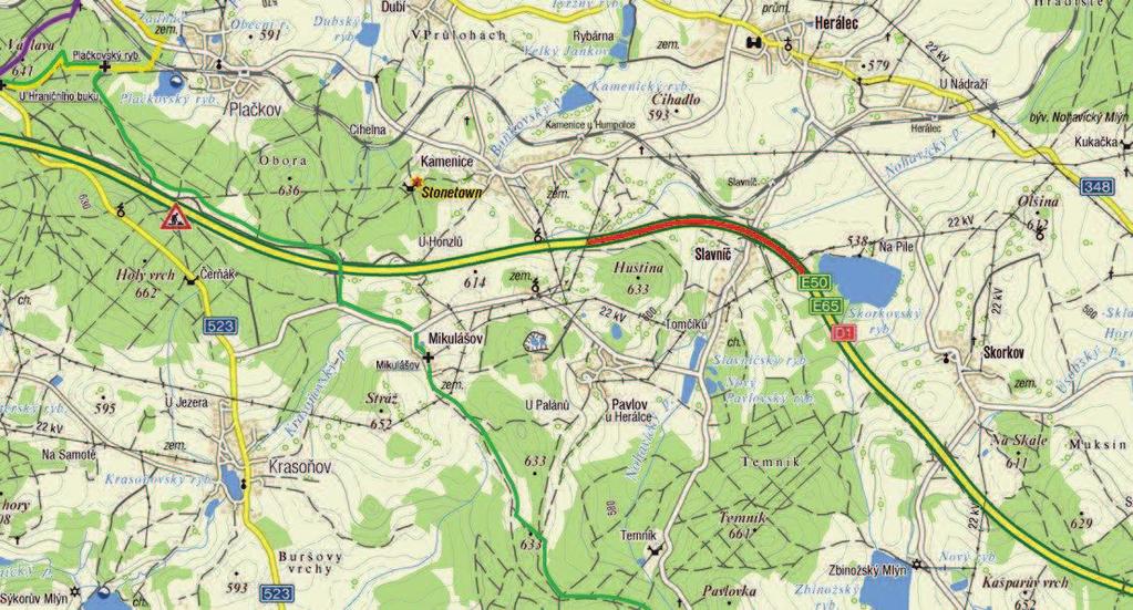 ohradníkem Úsek D1 (97