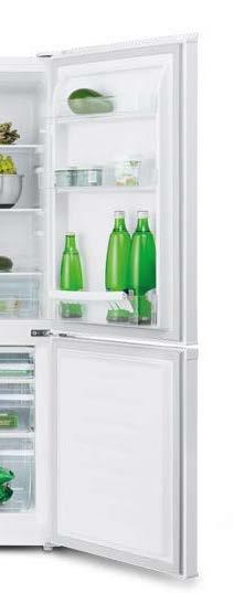 122 l 43 l 39 db Otočení dveří NoFrost 444 l 125 l 43 db Freeze Cool & Multi AirFlow 50 cm PC 1652 Kombinovaná chladnička Možnost otočení dveří Skleněné