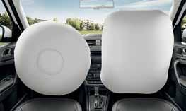 Kolenný airbag vodiča zabráni v kontakte spodnej časti prístrojového