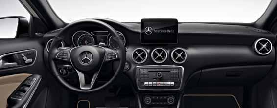 Tato sada navazuje na linii AMG nebo na Mercedes-AMG A 45 4MATIC a nabízí mimo jiné vyhřívaná sportovní sedadla s bederní opěrkou nastavitelnou ve