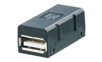 Konektory datové USB Spojka USB A/A Spojka USB A/B Cat.