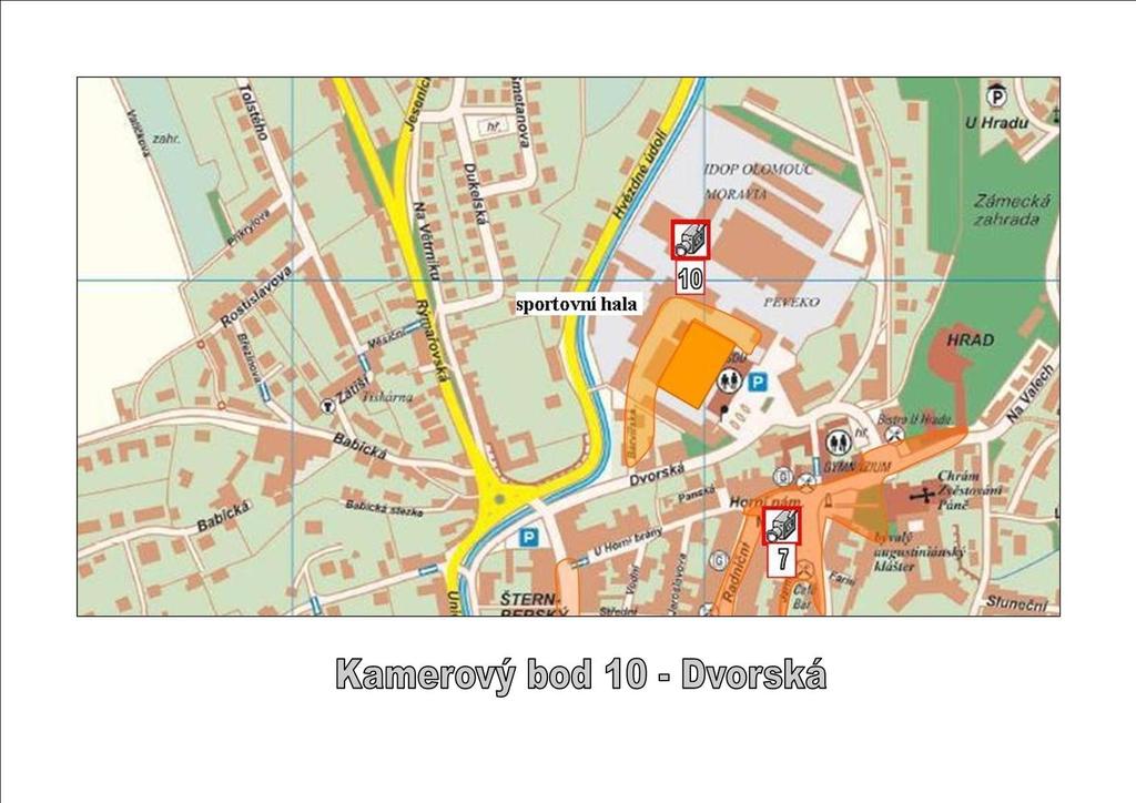 zpracována koncepce MKMS ve Šternberku s výhledem do roku 2015. V roce 2012 byla provedena výměna kamery č. 6 na ulici Jiráskova a instalace nové kamery na ulici Dvorská u sportovní haly Ecce Homo.