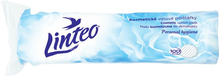 100 ks Linteo vatové tyčinky, 200 ks