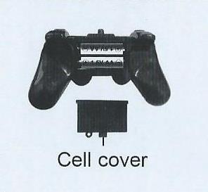 Cell cover- kryt prostoru baterii Navázání rádiového