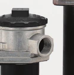 Jsou navrženy pro tlaky do 150 psi (10 bar) a průtoky do 120 gpm (450 l/min).