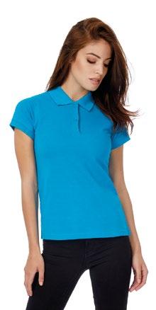 42 PW457 SAFRAN TMELESS/WOMEN NADČASOVÉ DÁMSKÉ POLO 180 g/m² 100% bavlna, ring-spun a česaná Páska za krkem Postranní švy Ženský fit XS, eather Grey Sky Blue XS, S, M, L, XL Dark Grey Pacifi c