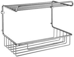 300 x 200 mm Výška 230 mm DK1055 Leštěný chrom 7044898 1 95,00 Stojan na časopisy 150 x 270 mm Hloubka 72 mm