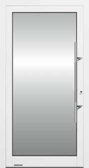 TOPCOMFORT Motív 100 Madlo z ušľachtilej ocele 38-1, ornamentové sklo Mastercarré, trojité tepelné ochranné sklo, hodnota U D do cca 1,3 W/ (m² K)* Motív 101 Madlo z ušľachtilej ocele 38-1,