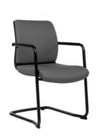 W moderní kancelářská židle, na sedáku a opěráku použita studená pěna vstřikovaná do formy, synchronní mechanismus s pětinásobnou aretací a nastavením síly protiváhy, ALU - leštěná 6309 Kč 6406 Kč