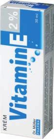 Vitamin E Vitamin E, alfa-tokoferol, v tucích rozpustný vitamin, se přirozeně vyskytuje především v rostlinných olejích a obilných klíčcích.