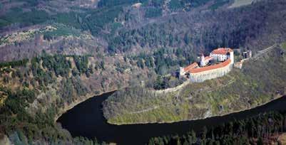 Aerial view on the Vranov Dam, where was the former village Bítov Uspořádání výstavy, která měla spojit mnoho na první pohled neslučitelného, a navíc formou, která by zaujala široký okruh