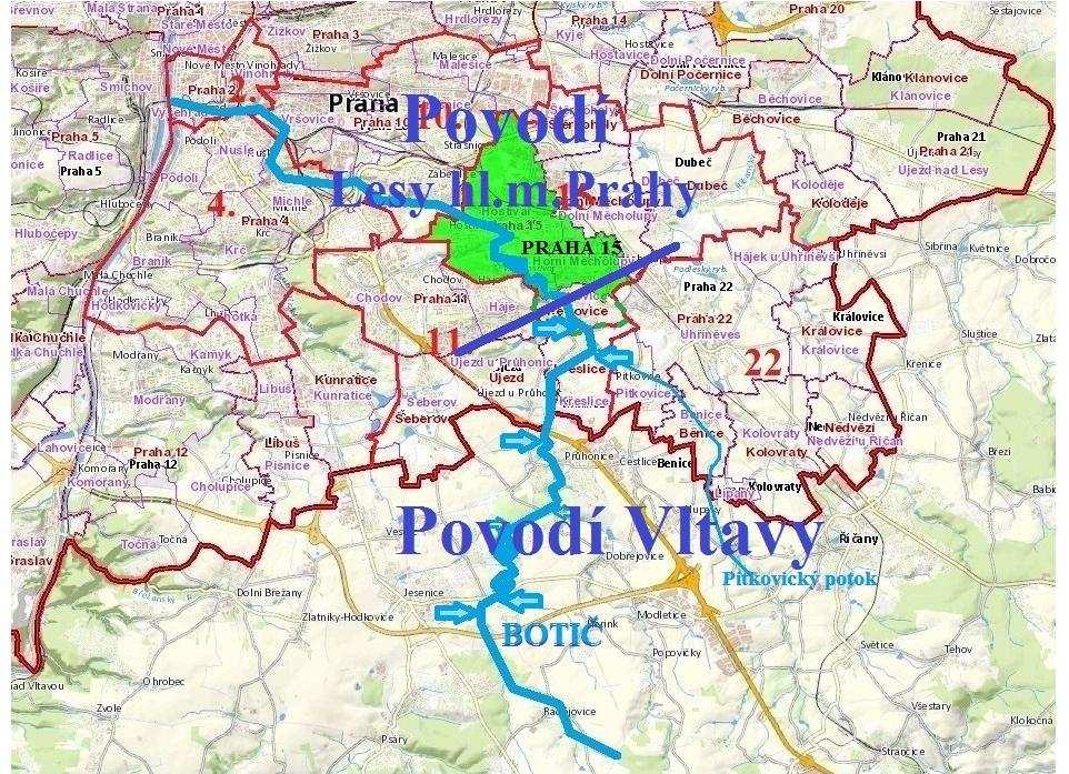 A. Identifikační údaje Městská část Praha 15 datum vzniku a ukončení povodně: 2.6. 12.6.2013 (Praha 15 11.6.2013) vodní tok, na němž došlo k povodni: Botič postižená lokalita: k. ú. Hostivař podél toku Botiče zprávu zpracoval Povodňová komise MČ Praha 15 datum zpracování zprávy: 20.