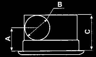 1) VK, PER 1 venkovní zpětná klapka (K 7.1) PT dveřní mřížka přívodní (K 7.1) Aluflex, Sonoflex, Greyflex, Semiflex flexibilní hadice (K 7.