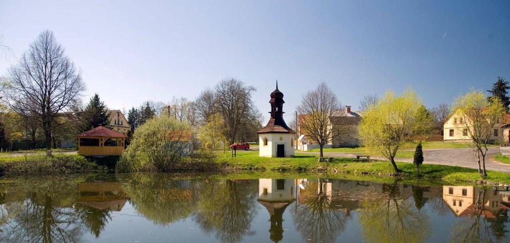 Největší vodní plochou, která je v těsné blízkosti sledovaného území je vodní nádrž Hracholusky z r.1964 na Mži s celkovou výměrou 270 ha.