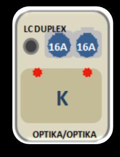 6/25 základní typy datových rozvodnic zákaznicky lze osadit i LC DUPLEX konektorem a připojení
