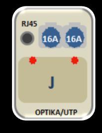 switch UTP kabel (max.