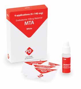(1993) nový kořenový výplňový materiál nazvaný Mineral trioxide aggregate (MTA).
