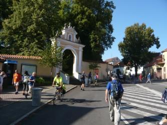 Slavnostního zahájení se zúčastnil zástupce města Velešín a rakouských turistů.