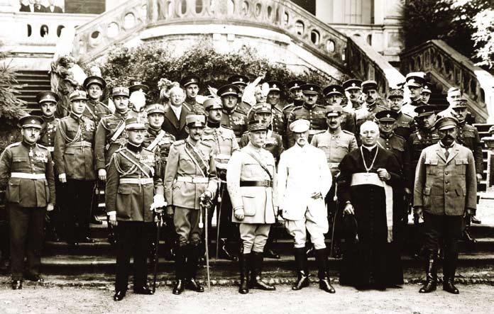 v letech první REPUBLIKY (1919 1939) Armádní generál Josef VOTRUBA 8. 11. 1879 7. 10. 1959 Delegace vysokých představitelů hlavního štábu v čele s gen.
