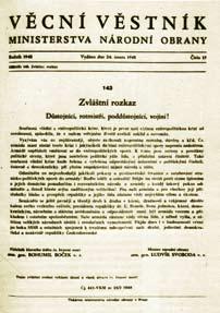 února 1948 Hvězda československého Řádu 25.