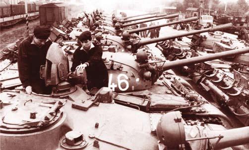 V polovině září 1989 byla zahájena lik vidace prvních tanků T-54 M z celkového počtu 850, jež měly být zničeny na základě rozhodnutí Rady obrany státu z ledna 1989.