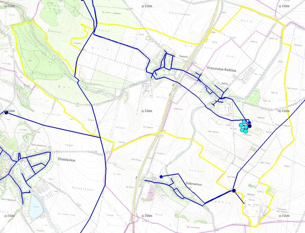 B.2 ZÁKLADNÍ INFORMACE O OBCI (části obce - ZSJ) První zmínka se o obci Kelčice datuje rokem 1078. Obec Kelčice leží 8 km jižně od Prostějova v blízkosti dálnice Brno - Olomouc.