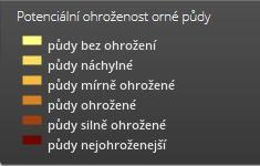 Kód regionu 3, převládající hlavní půdní jednotky: 08, 11, 12, 20, 24, 40, 56 a 58.