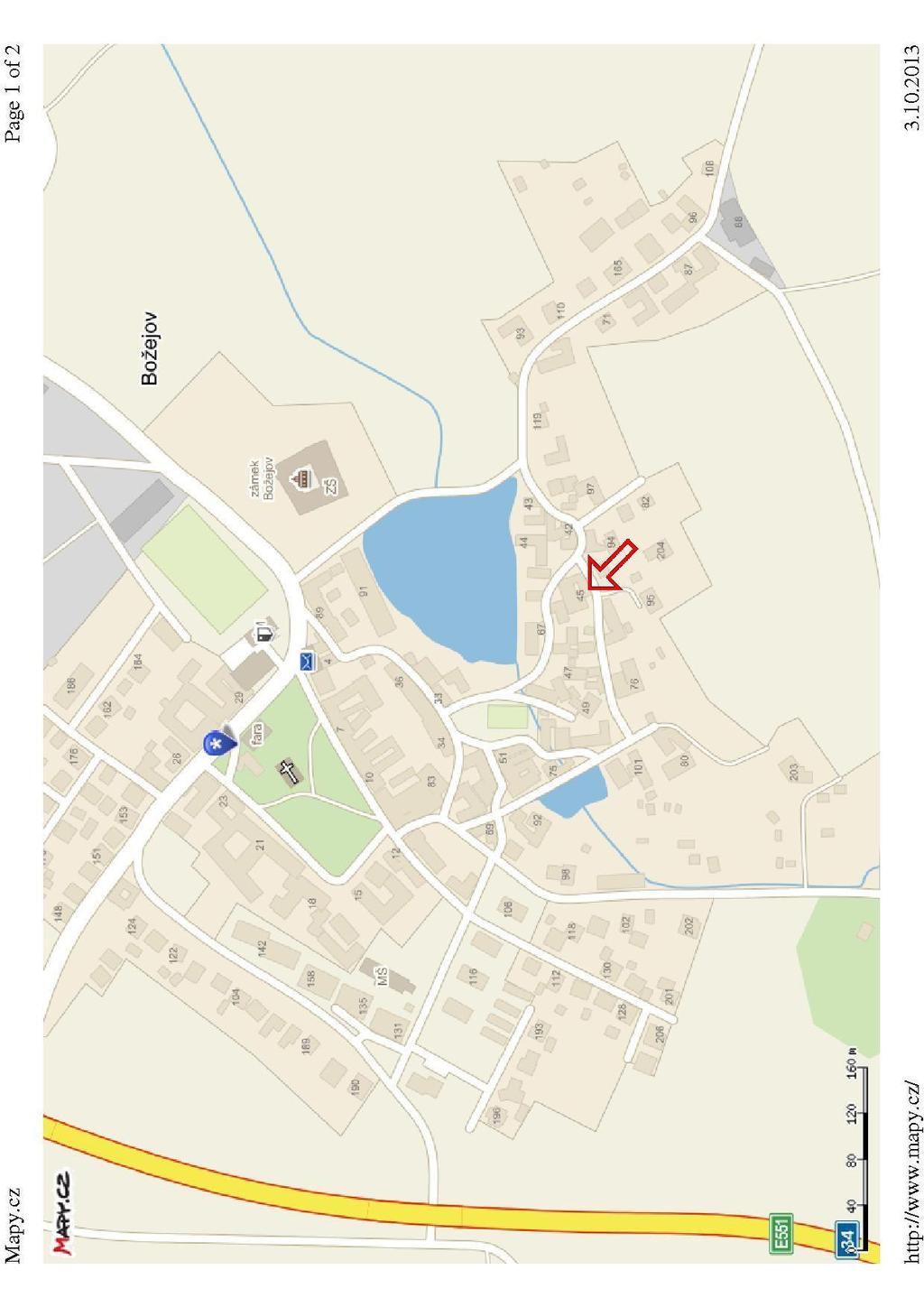 Mapa obce