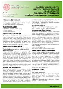 Univerzity Karlovy v Praze. Od roku 2004 pracuje na FHS UK, v roce 2008 ukončila doktorské studium na Univerzitě humanistiky v Utrechtu. Je editorkou portálu pro multikulturní výchovu www.cze
