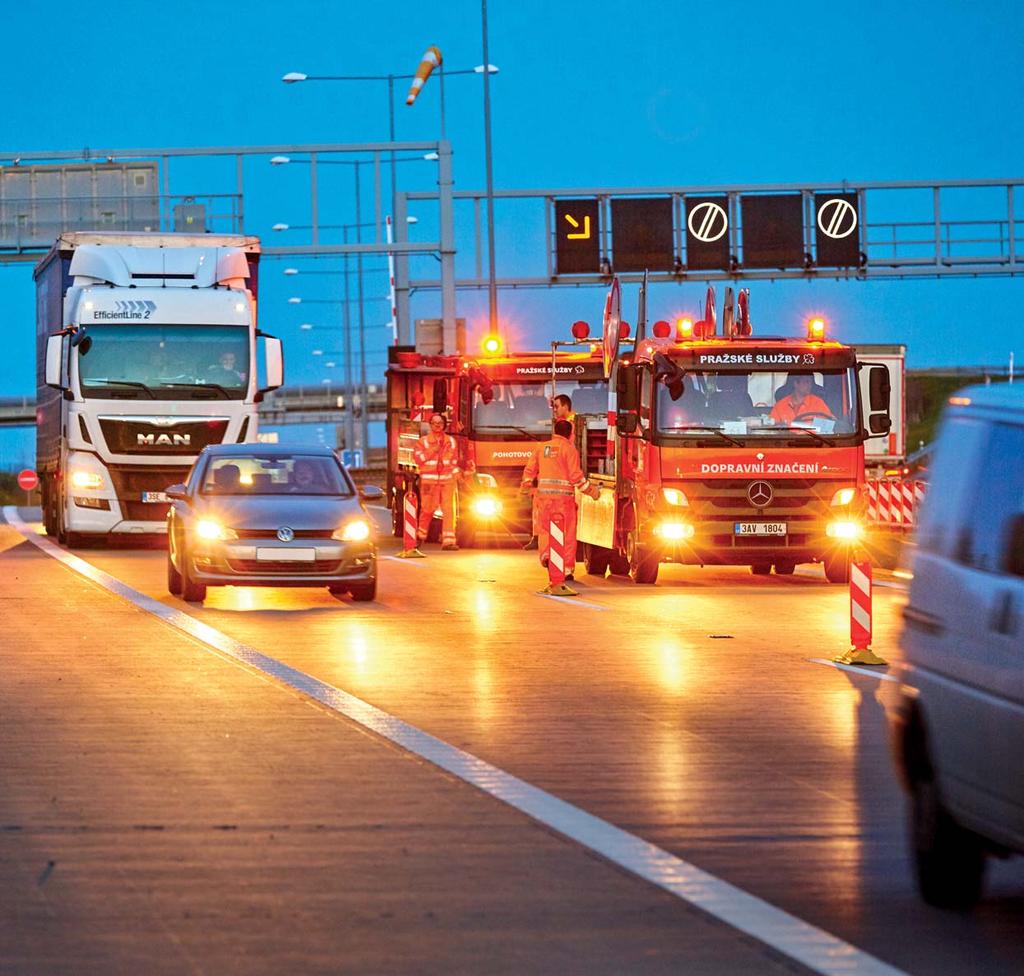 PS CITY INFO JARO/LÉTO 2017 INFORMACE PRO PRAŽANY OD PRAŽSKÝCH SLUŽEB Víte, že Pražské služby zajišťují komplexní služby v oblasti dopravního značení?