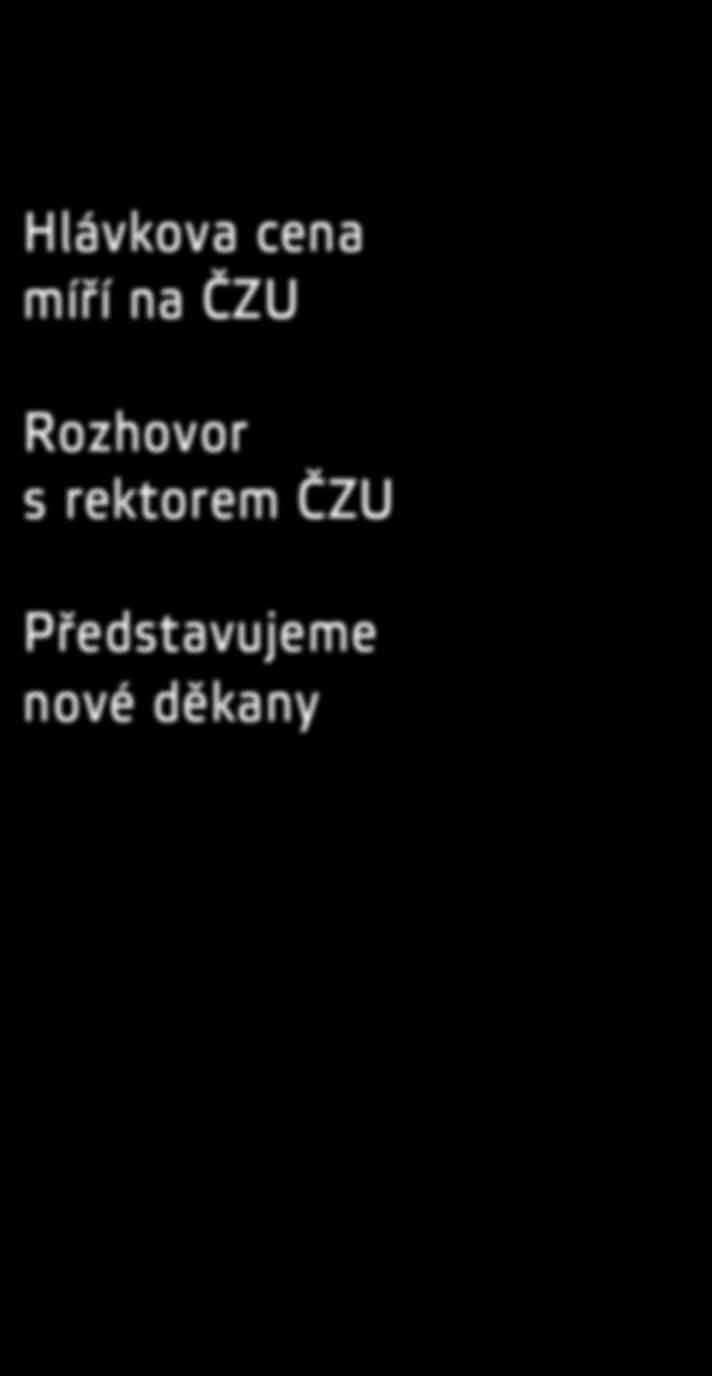 4 / 2017 Zpravodaj české zemědělské univerzity