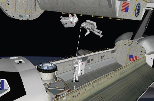 ) Záchrana dalším strojem (USA, Rusko, Čína) Discovery dlouhodobá údržba, Endeavour bez hlavních motorů, Atlantis možnost startu 5.-10.2.