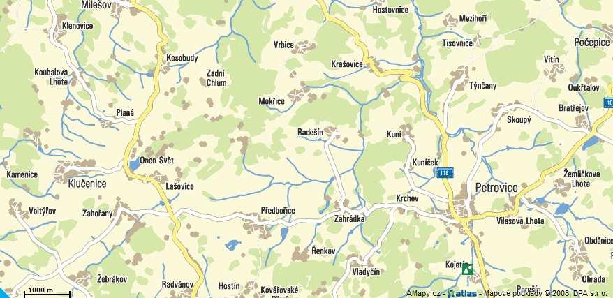 B.I.3 Umístění záměru (kraj, obec, katastrální území) Kraj Středočeský Město, obec, část obce, osada Část obce Petrovice