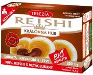 -19 % Reishi podporuje obranyschopnost organismu a příznivě působí na oběhový systém. TEREZIA Reishi BIO, 120 kapslí, za 724 Kč 599 Kč.