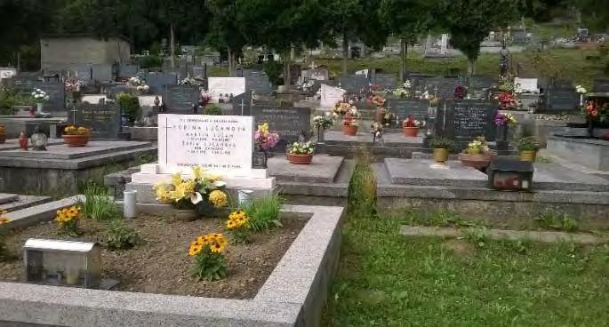 Správa o činnosti za rok : 2015 2017 Prevzatím správy pohrebiska Strážov v roku 2015 sa spoločnosti ŽILBYT, s. r. o. podarilo zásadne zmeniť správu a údržbu celého objektu.