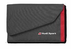 Vysoko flexibilný, nerozbitný plastový materiál zaručuje vysokú ochranu a komfort. Zrkadlové dvojité sklá I-Flex. Logo Audi Sport a gloryfy.