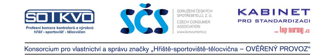 ZNAČKA PRO BEZPEČNÉ HŘIŠTĚ Konsorcium pro vlastnictví a správu značky je vlastníkem značky: Profesní komora