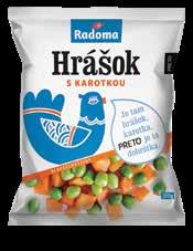 alebo Mrkva s hráškom hlbokozmrazená 350 g