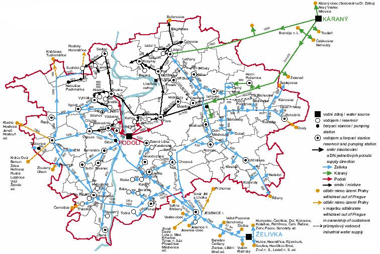 VODÁRENSKÁ SOUSTAVA Luhačovice Stanovnice