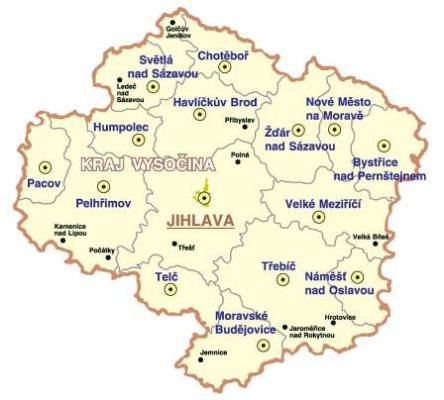 Základní údaje o organizaci Název organizace: Centrum pro zdravotně postižené kraje Vysočina, o.p.s. Právní forma: obecně prospěšná společnost Sídlo: Vrchlického 2497/57, 586 01 Jihlava Tel.