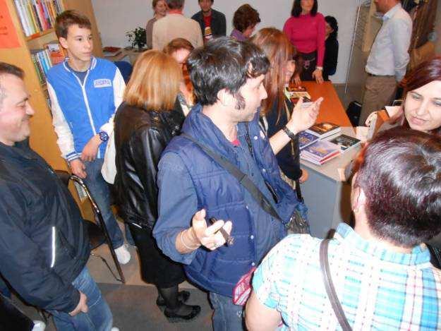 c) Gostovanje i promocija deset knjiga Krešimira Mišaka, 09. 04. 2014. g.