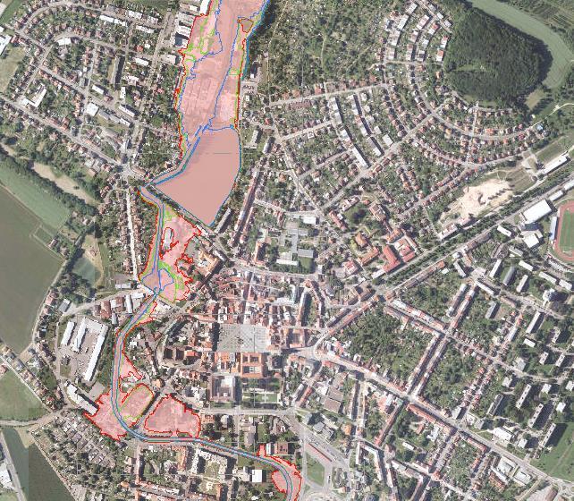 Město Jičín, studie protipovodňových opatření