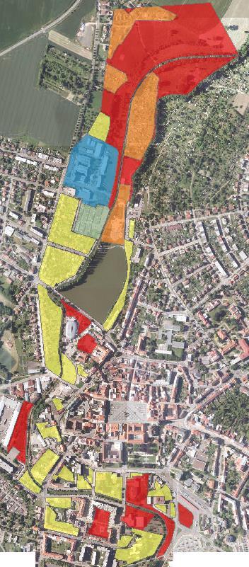 Do matematického modelu byl drsnostní součinitel vložen na základě plošného rozdělení území dle typu povrchů (koryto toku, orná půda, zpevněné plochy, lesy apod.) Tab.