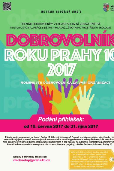 Kandidáty na cenu může navrhnout nezisková organizace, která působí na území městské části Praha 10 déle než jeden rok.