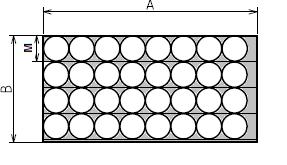 a) Výroba přístřihu z tabule plechu 2000x1000 (AxB) podélné dělení Počet pásů z jedné tabule n p : Z výpočtu lze stanovit, že z jedné tabule plechu bude vytvořeno 10 pásů, které lze použít pro další