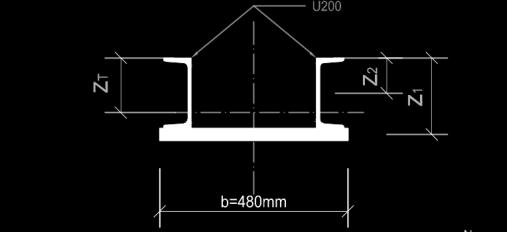 Kvadratická rovnice pro výpočet délky tlačené oblasti x b f jd x 2 eff - b eff f jd (2 r t + a) x + 2 N Ed (e + r t ) = 0 1.