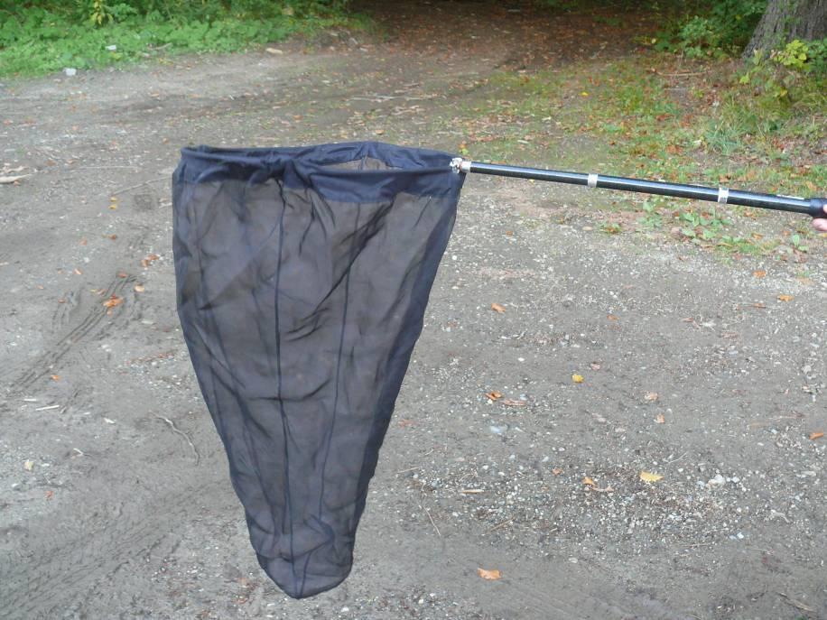 Entomologická síťka hůl