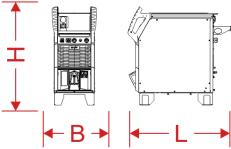 5 lb.) 15 m (49.2 ft.) = +5,0 kg (11.0 lb.) 8.2 Chlazení svařovacího hořáku Chlazení svařovacího hořáku F06W F06WRF Chladicí výkon při 1 l/min. (+25 C/77 F) Max. dopravované množství Max.